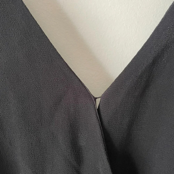 Aritzia Babaton BLACK Maximillian Belted Wide Leg Jumpsuit Black  Size Small - Picture 7 of 9